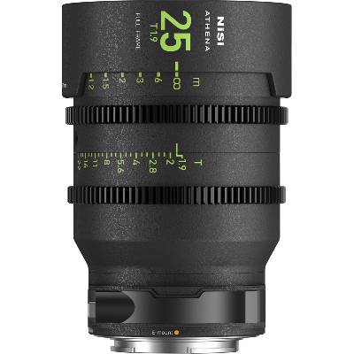 NiSi Athena Prime 25 mm t/1.9 E-Mount