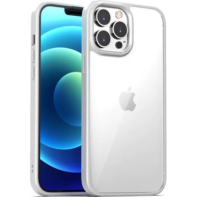 iPaky Калъф iPaky - Phantom, iPhone 13 Pro, бял (6933345216086)