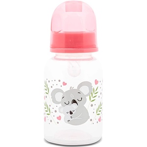 Baby Care Бебешко шише Lorelli - Simple, 125 ml, Shell Pink (10200120006)