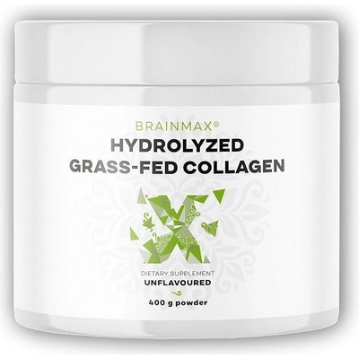 BrainMax Hydrolyzovaný kolagén kŕmený trávou 400 g