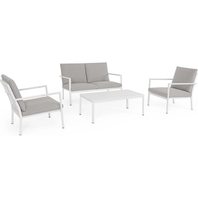 Bizzotto Konnor БЯЛ ДИВАН КОМПЛЕКТ 4 С ВЪЗГЛАВНИЦИ cx21 (0663716)