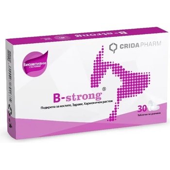Crida Pharm B-Strong - Витаминно-Минерална Добавка за Кучета и Котки 30бр