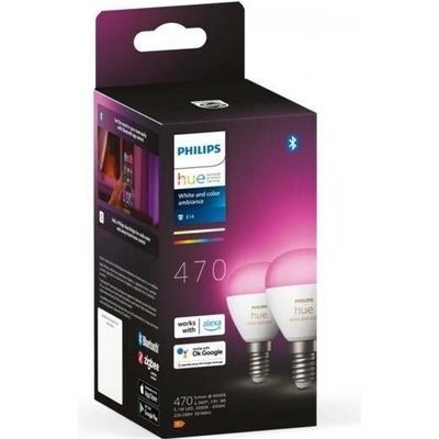 Philips 8719514491281 LED sada žárovek 5,1W E14 470 lm 2000-6500 RGBK