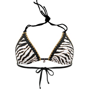 Banana Moon Дамско бикини горнище Banana Moon Women's Bluco Wildjungle Bikini top - Noir - размер 34 (FR) (150-6103-0111)