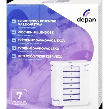 Depan Dávkovač léků týdenní