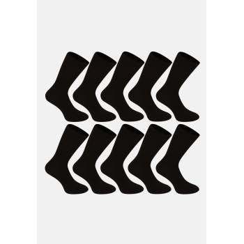 Nedeto Комплект от десет чифта унисекс бамбукови чорапи Nedeto Nedeto | Cheren | МЪЖЕ | 35-38