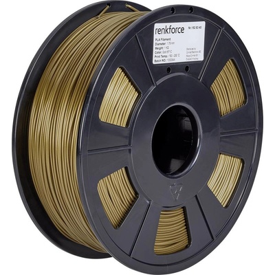 Renkforce RF-4511216 PLA 1.75 mm 1kg zlatá 1 ks