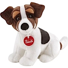 Trudi pes Jack Russel ležící hnědý bílý 24 cm