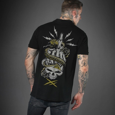 HYRAW мъжка тениска hyraw snake fuck - su23-m22