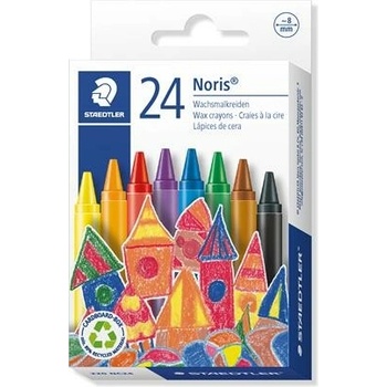 Voskovky, STAEDTLER "Noris 220", 24 rôznych farieb - 24 ks/set