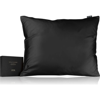 Notino Silk Collection Pillowcase hodvábna Black 50 x 60 cm