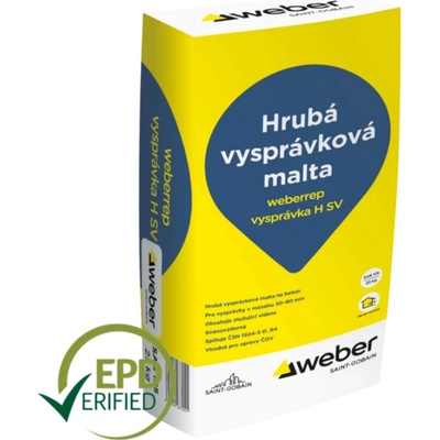 Weberrep vysprávka H SV - 25 kg balení 25 kg 1 ks