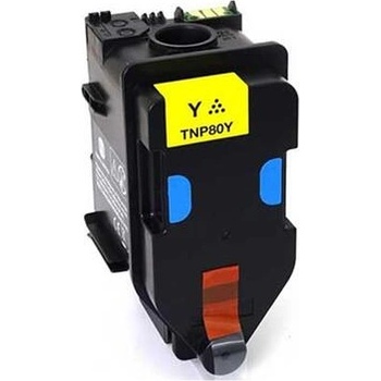 Konica Minolta Тонер TNP80Y, 9000 страници/5%, Yellow (TNP80Y)