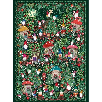 Gibsons - Puzzle The Art File: Christmas Village - 1 000 piese