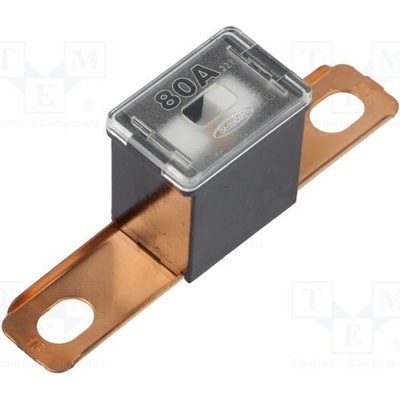 ELED L080C2 Pojistka: tavná; automobilová; 80A; 32VDC; 62mm; 62x15,2x22,2mm