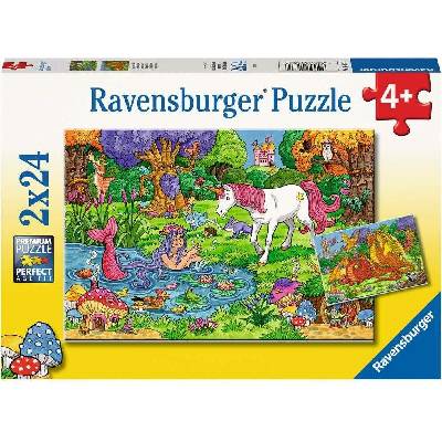 RAVENSBURGER Kouzelný les 2x24 dílků