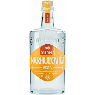 Marsen Marhuľovica 52% 0,7 l (čistá fľaša)