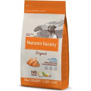 Nature's Variety Nature s Variety Dog Original No Grain Mini Salmon 1, 5 кг