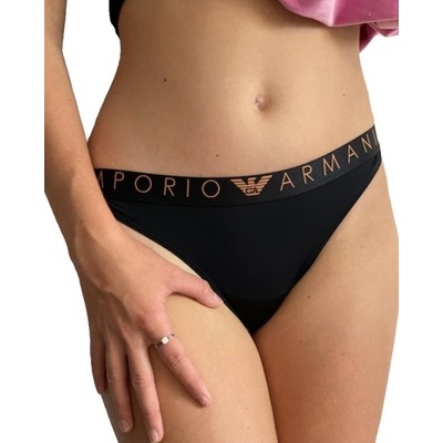 Emporio Armani Dámske brazílky 163337 3F235 čierne