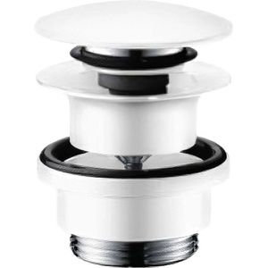 Hansgrohe - Изпразнител Push-Open, бял мат 50100700 (50100700)