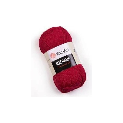 YarnArt Macrame 143 - matná červená