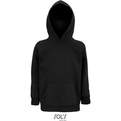 Sol's Collection mikina Stellar Kids s kapucí black