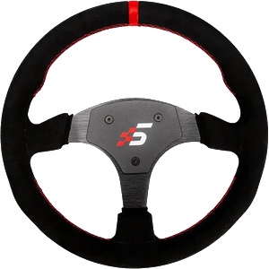 Simagic Round-Shaped Steering wheel without HUB, 330mm, Suede. S402 (P-330R(SUEDE)) - xtreme