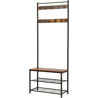 Sconto Predsieňová zostava TOURCO čierna/hnedá