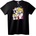 NOONEBRAND Тениска Sailor Moon и Приятели - 7XL, Black