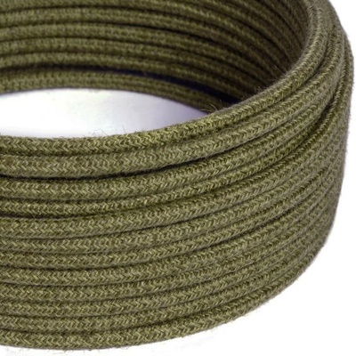 Creative Cables RN26 2x0,75mm² khaki 1 m