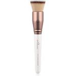 Luvia Cosmetics Prime Vegan Prime Buffer конусовидна четка за фон дьо тен Pearl White / Metallic Coffee Brown