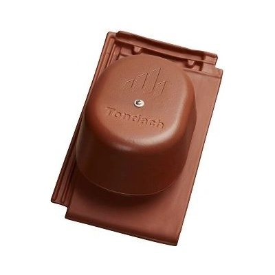 Tondach Figaro/Planoton 11 komplet odvětrání kanalizace engoba hnědá