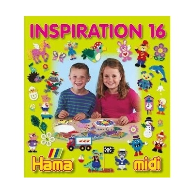HAMA HAMA H399-16 Hama zažehlovací korálky Inspirativní knížka 16 MIDI
