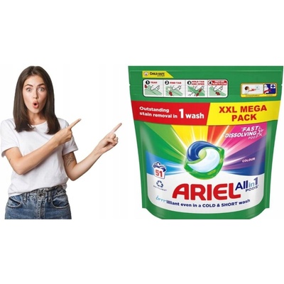 Ariel Color Pods All in1 pracie kapsuly 51 PD