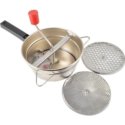 Pasírovací strojček nerez s planžetami ¤19cm LUX