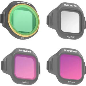 SUNNYLiFE Комплект от 4 филтъра Sunnylife MCUV + CPL + ND32 + ND64 за MINI 5 Pro (N5P-FI098)