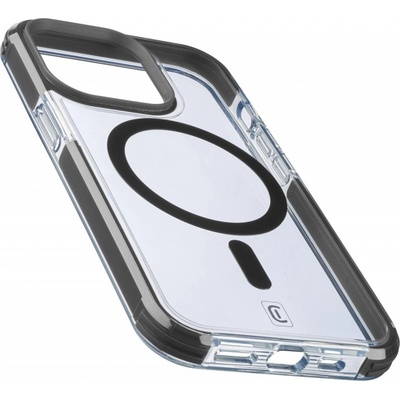 Pouzdro Cellularline Tetra Force Strong Guard Mag s podporou Magsafe Apple iPhone 14 Pro, čiré