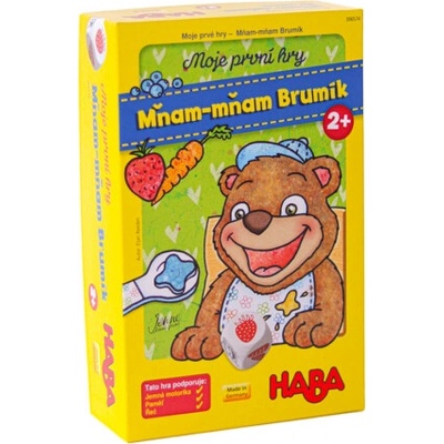 Haba Moja prvá hra Mňam-mňam Brumík