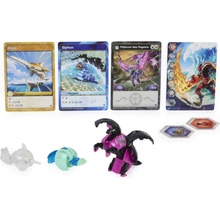 Bakugan Trojbalení s True Metal figurkou S4 NEO PEGATRIX x NANO BLADE x NANO SIPHON