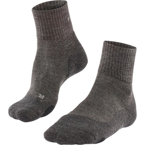 Falke Мъжки туристически чорапи Falke TK2 Wool Short Walking socks - Smog - размер 44-45 (EU) (201-6582-0414)