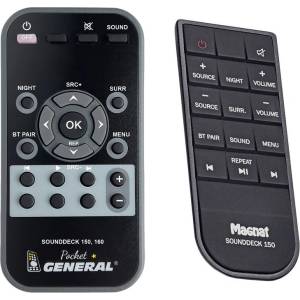 GENERAL MAGNAT Sounddeck 150 - дистанционно управление дубликат (Sounddeck 150) Дистанционно