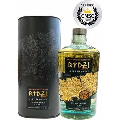 Rydzi Meruňkovice ze sudu po champagne 48% 0,7 l (karton)