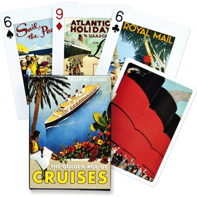 Piatnik Poker Golden Age of Cruises
