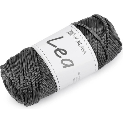 Pletací a háčkovací příze macrame Lea Ø3 mm 90 g Varianta: 10 šedá, Balení: 1 ks 59044/151249/273263