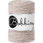 Bobbiny 3PLY Macramé Rope 1, 5 mm 100 m Nude юта (TD-E029)