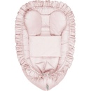 Belisima Hniezdočko s perinkou pre bábätko PURE růžová