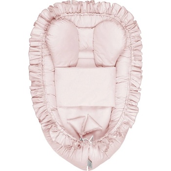 Belisima Hniezdočko s perinkou pre bábätko PURE růžová