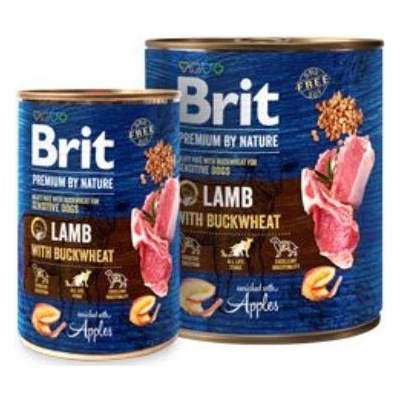 Brit Premium by Nature Dog Lamb with Buckwheat 400 g – Zbozi.Blesk.cz