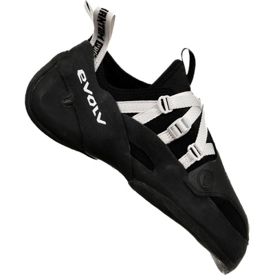 Evolv Обувки с велкро Evolv Phantom Pro LV Climbing shoes - White / Black - размер 44 (EU) (301-0970-0118)