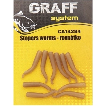 Graff System Rovnátko Stopers Worm Transparentné 10ks